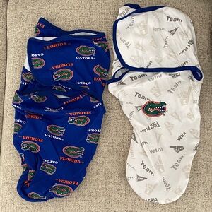 Florida Gators Baby Swaddle Set NWOT